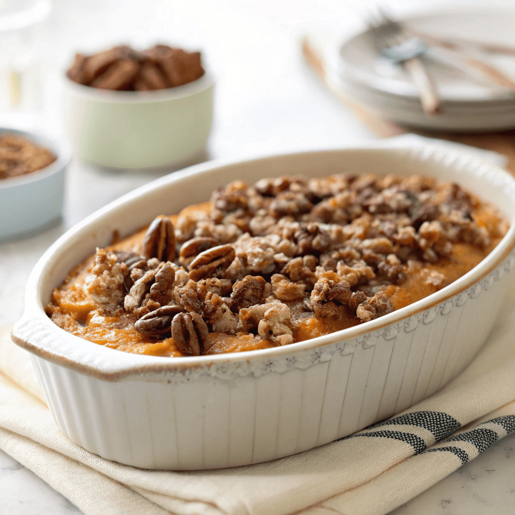 Vegan Sweet Potato Casserole image